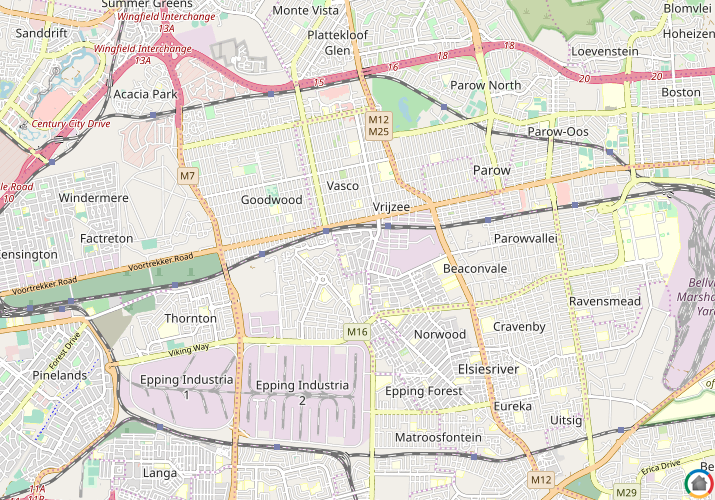 Map location of Riverton